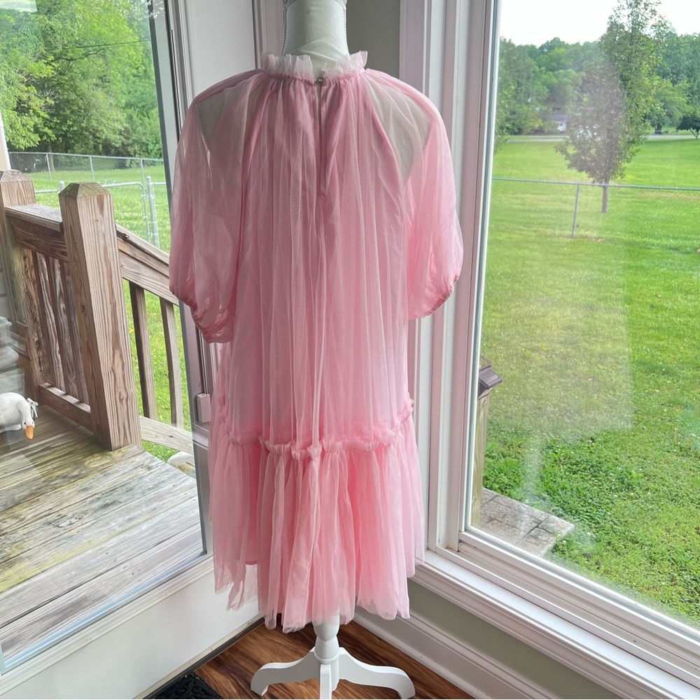 Red Dress Boutique Pink Tulle Mini Dress - Picture 3 of 6